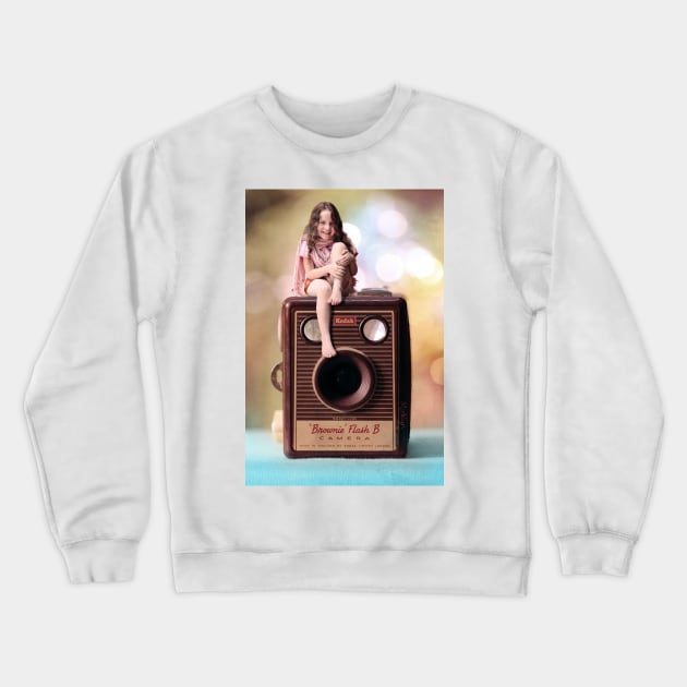 Smile for the Camera! Crewneck Sweatshirt by micklyn